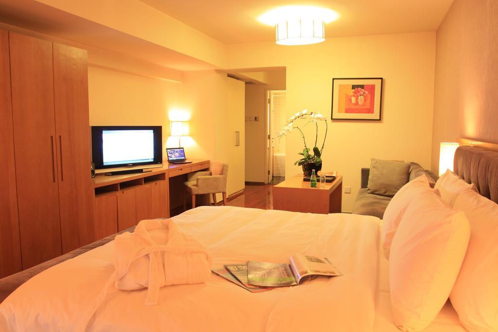 Oak Chateau Beijing Bagian luar foto